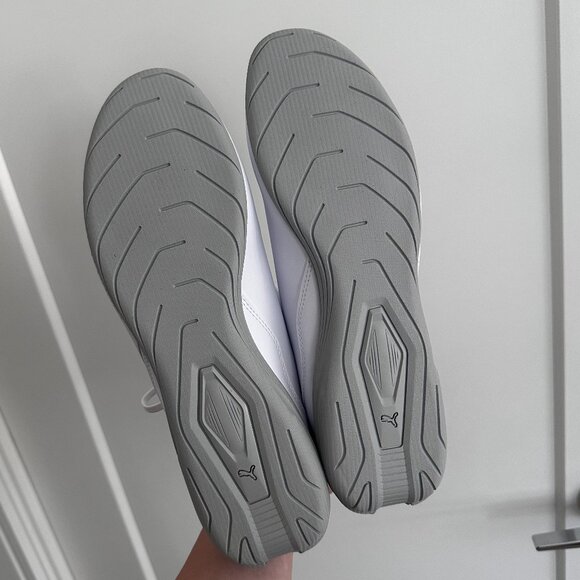 PUMA MERCEDES-AMG PETRONAS F1 RIDGE CAT MOTORSPORT SHOES IN WHITE - Picture 4 of 4